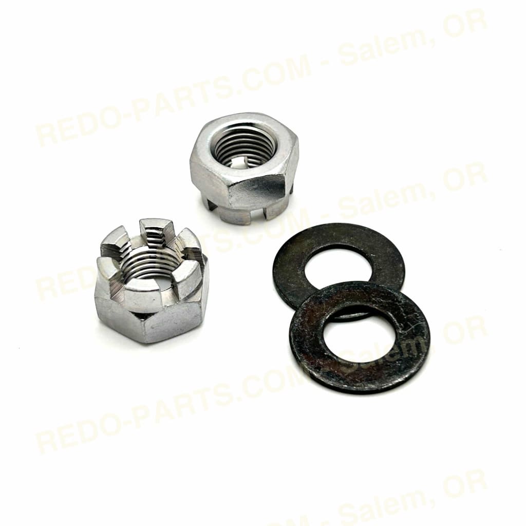 Factory OEM Front Spindle Nuts and Washers - 4pc *NEW* Parts - New