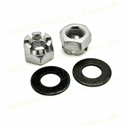 Factory OEM Front Spindle Nuts and Washers - 4pc *NEW* Parts - New