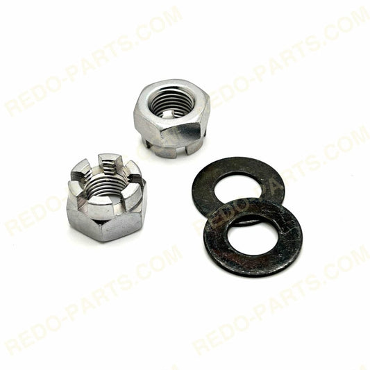 Factory OEM Front Spindle Nuts and Washers - 4pc *NEW* Parts - New