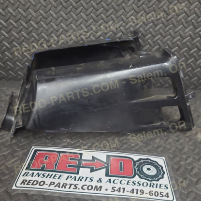 Factory OEM Fuel Tank Cover Blue Painted Black *USED* Parts - Used