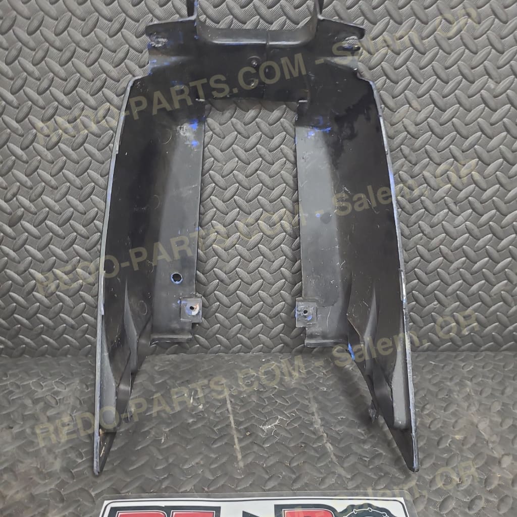 Factory OEM Fuel Tank Cover Blue Painted Black *USED* Parts - Used