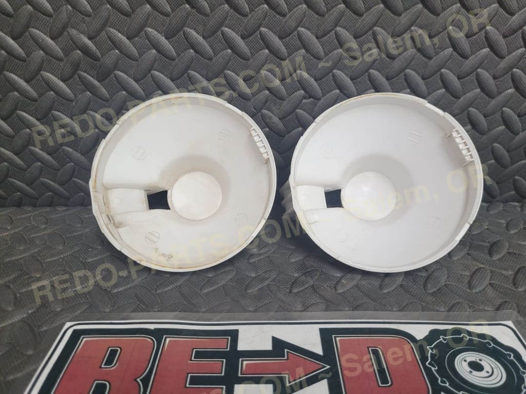 Factory OEM Headlight Buckets Set of 2 White *USED* Parts - Used