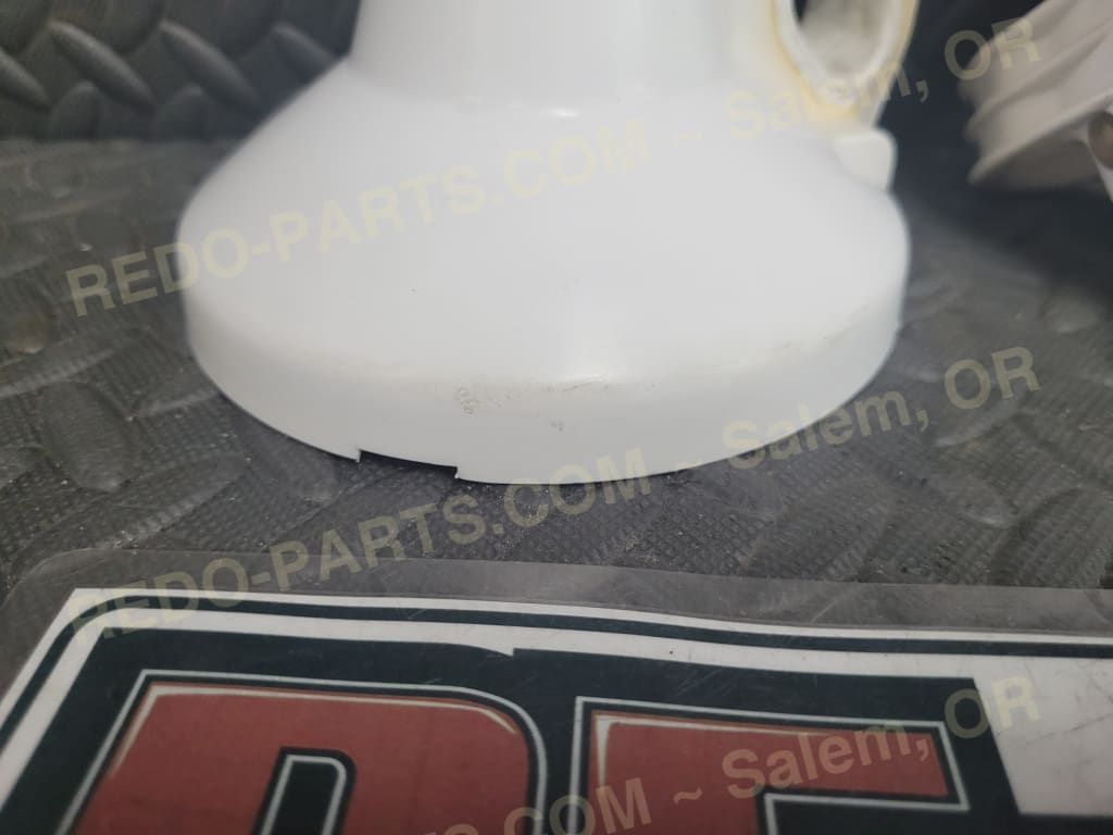 Factory OEM Headlight Buckets Set of 2 White *USED* Parts - Used