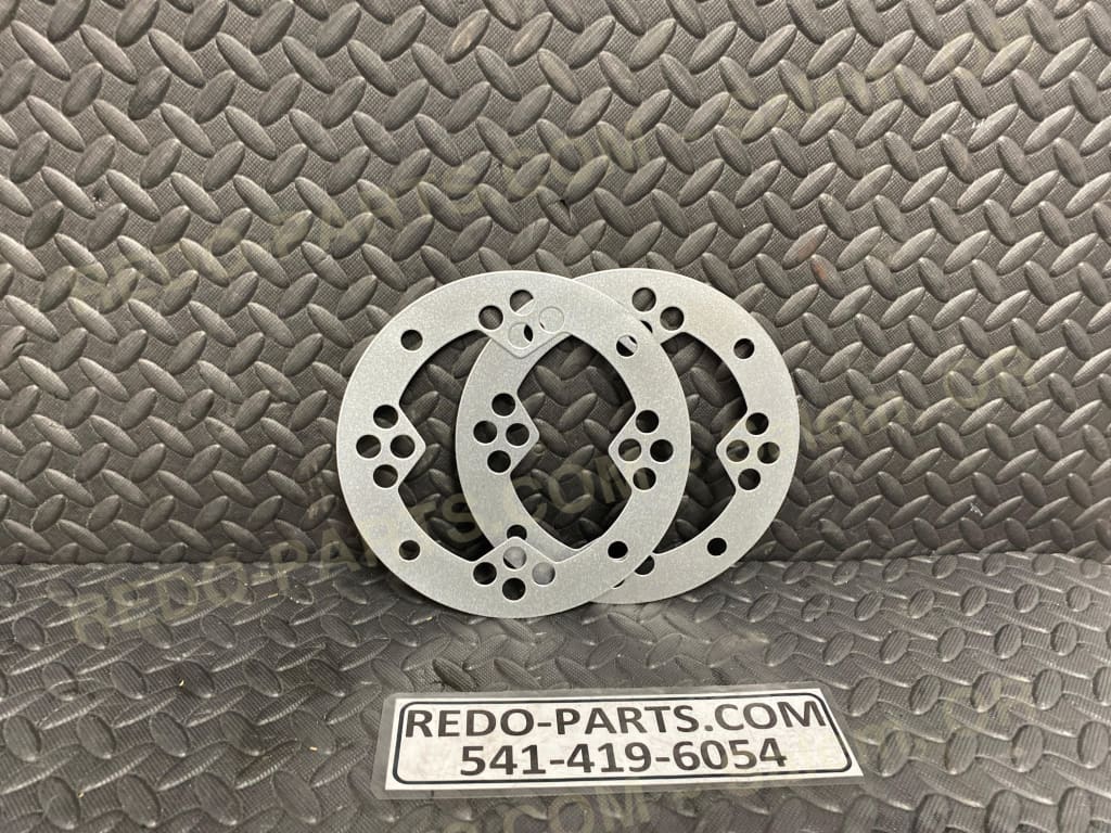 Factory OEM Hub Shields Powder Coated Silver *USED* Parts - Used