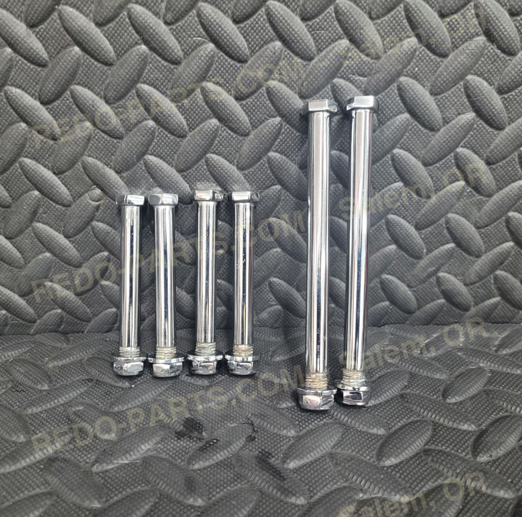 Factory OEM J-Arm Bolts Upper and Lower *CHROME**USED LIKE NEW* Parts - Used