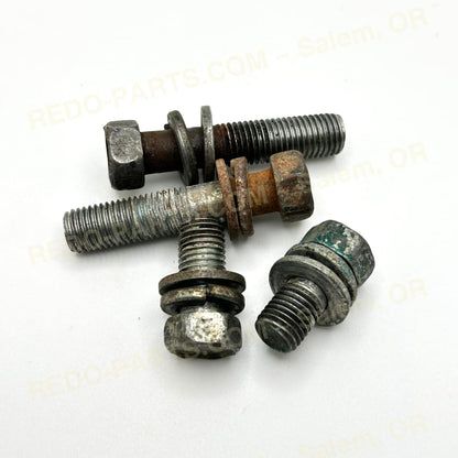 Factory OEM Lower Motor Mount Bolts Torsion Bar - Set of 4 *USED* Parts - Used