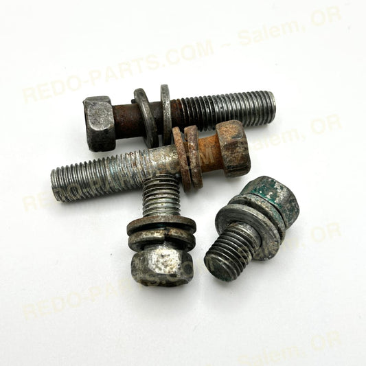 Factory OEM Lower Motor Mount Bolts Torsion Bar - Set of 4 *USED* Parts - Used