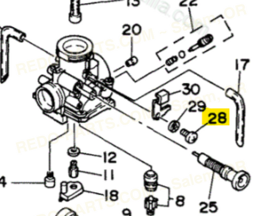Factory OEM Pan Head Screw for Carburetor Cap Retainer Screw *NEW* Parts - New