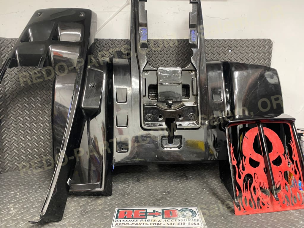 Factory OEM Plastics 4 Piece Painted Black. Parts - Used