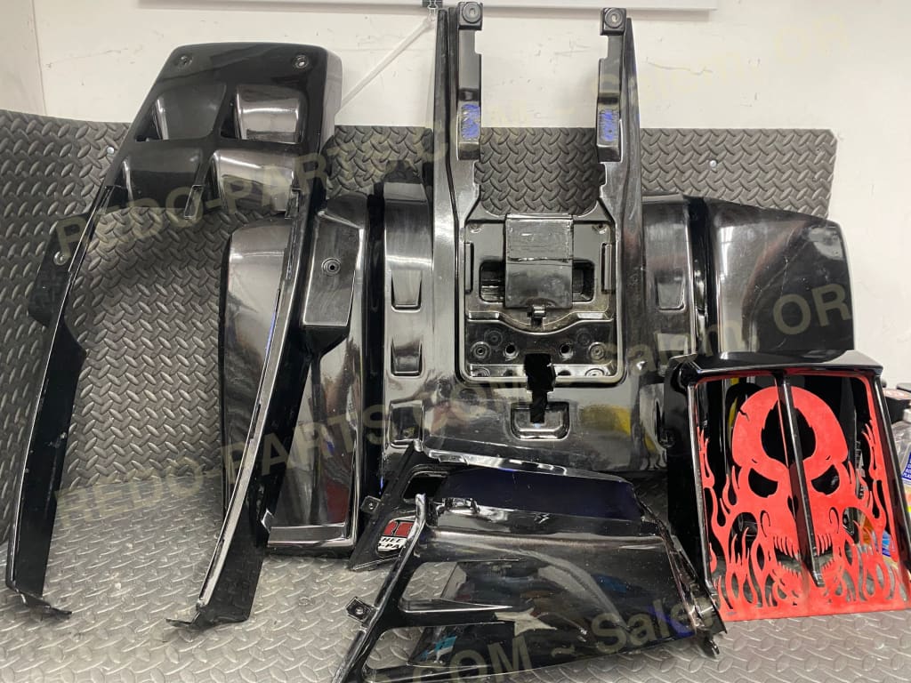 Factory OEM Plastics 4 Piece Painted Black. Parts - Used