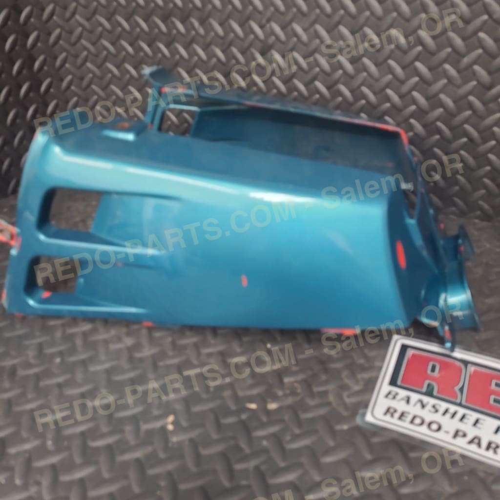 Factory OEM Radiator and Fuel Tank Cover Red Painted Green *USED* Parts - Used