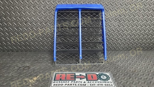 Factory OEM Radiator Cover Blue Has Damage *USED* Parts - Used
