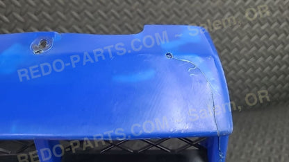 Factory OEM Radiator Cover Blue Has Damage *USED* Parts - Used