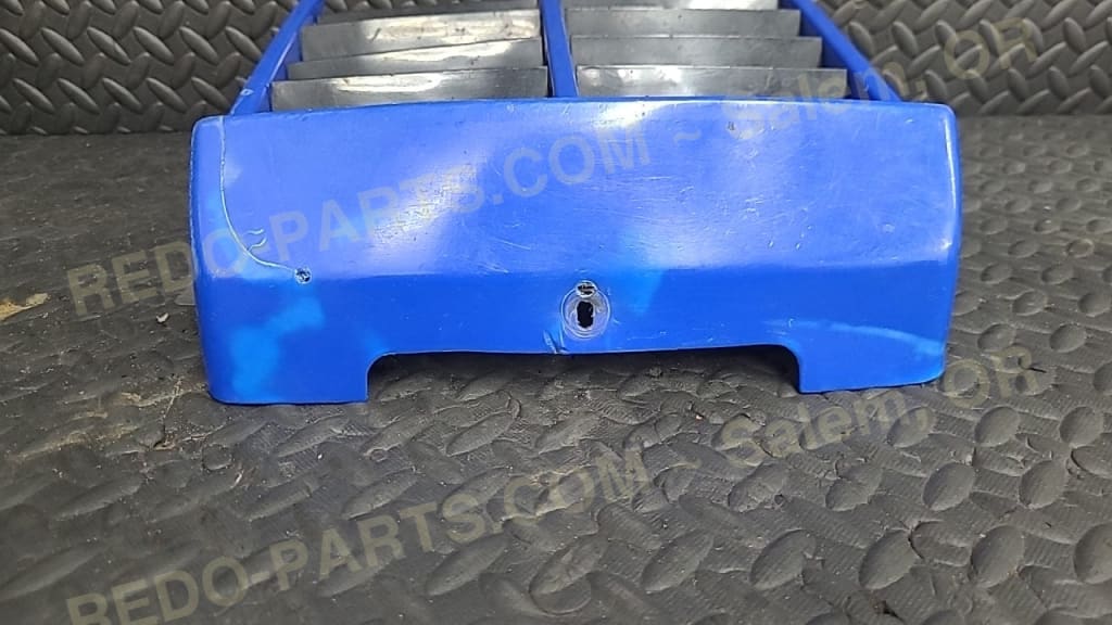 Factory OEM Radiator Cover Blue Has Damage *USED* Parts - Used