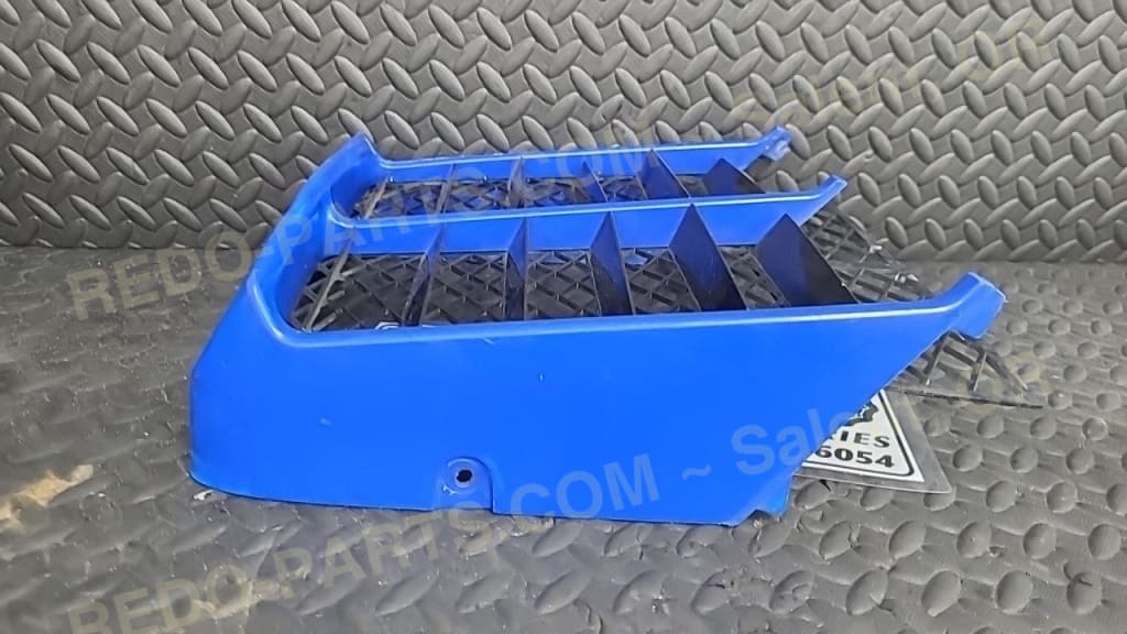 Factory OEM Radiator Cover Blue Has Damage *USED* Parts - Used