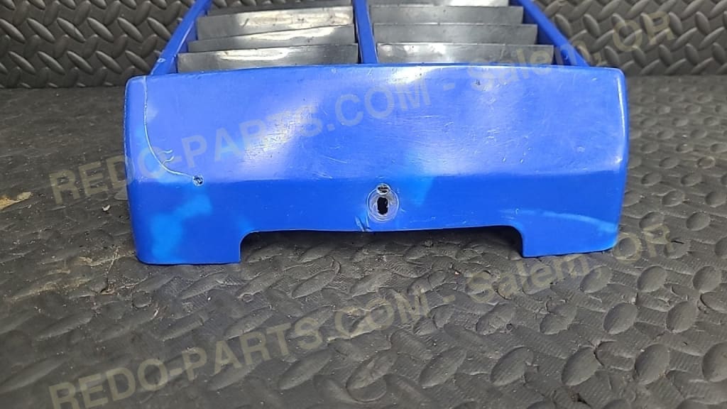 Factory OEM Radiator Cover Blue Has Damage *USED* Parts - Used
