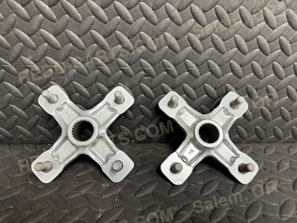 Factory OEM Rear Axle Hubs Powder Coated Silver *USED* - Parts - Used