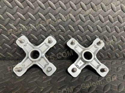 Factory OEM Rear Axle Hubs Powder Coated Silver *USED* - Parts - Used