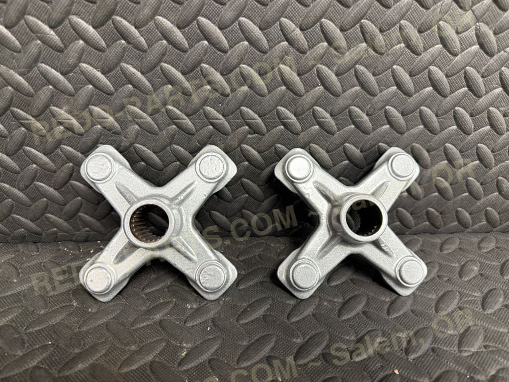 Factory OEM Rear Axle Hubs Powder Coated Silver *USED* - Parts - Used