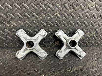 Factory OEM Rear Axle Hubs Powder Coated Silver *USED* - Parts - Used