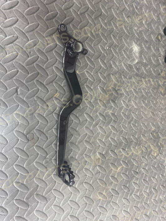 Factory OEM Rear Brake Lever Powder Coated Black. *USED* Parts - Used