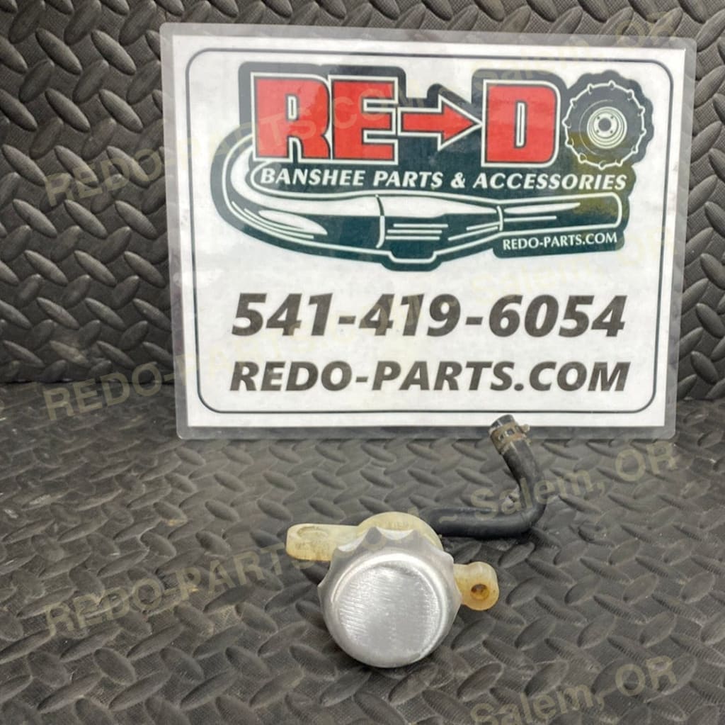 Factory OEM Rear Brake Reservoir with Hose and Billet Cap *USED* Parts - Used