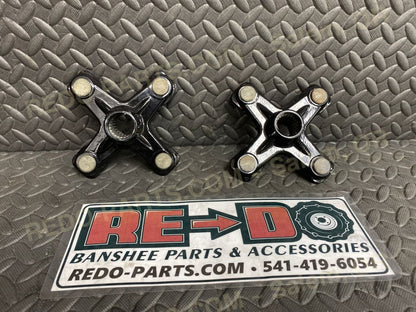 Factory OEM Rear Hubs 4/115 Powder Coated Black *USED* Parts - Used