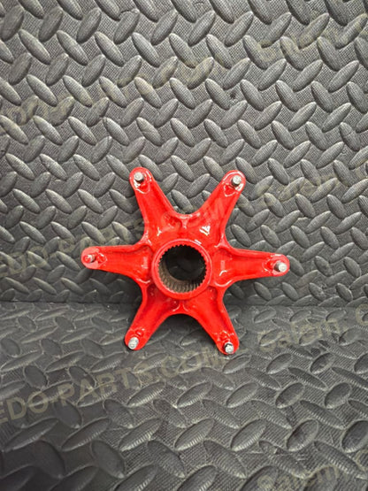 Factory OEM Rear Sprocket Hub - Powder Coated Red *USED* - Parts - Used