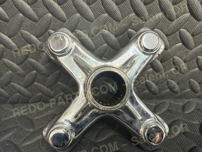 Factory OEM Rear Wheel Hub 115mm Set of 2 Chrome *USED* - Parts - Used
