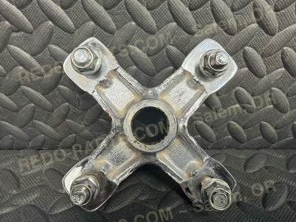 Factory OEM Rear Wheel Hub 115mm Set of 2 Chrome *USED* - Parts - Used