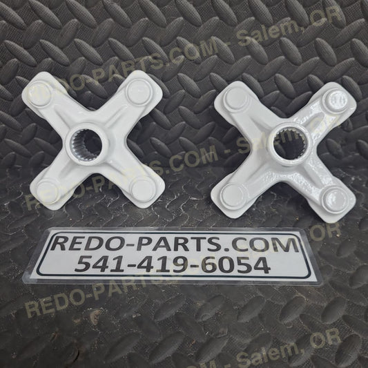 Factory OEM Rear Wheel Hub Powder Coated White *USED LIKE NEW* Parts - Used