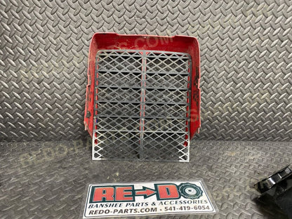 Factory OEM Red Radiator Cover *USED* Parts - Used