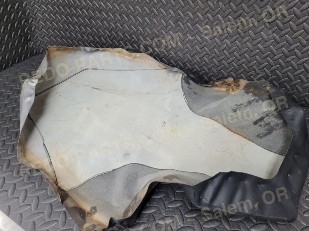 Factory OEM Seat Cover ONLY Black/silver *USED* Parts - Used