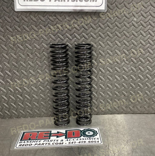 Factory OEM Shock Springs Set of 2 Black *USED* Parts - Used