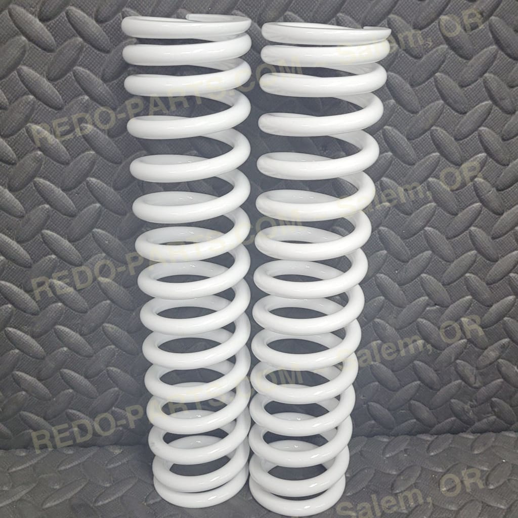 Factory OEM Shock Springs Set of 2 White *USED* Parts - Used