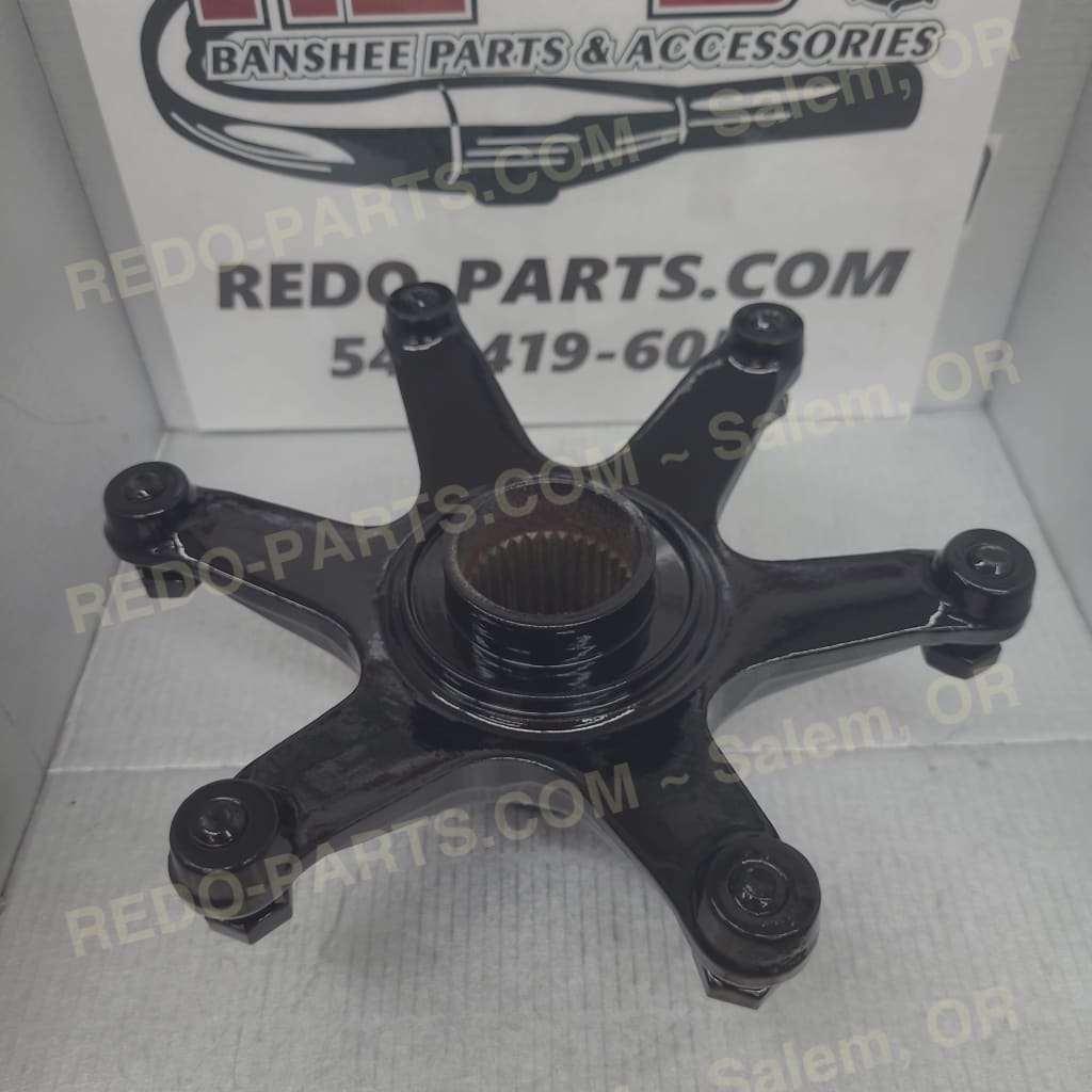 Factory OEM Sprocket Hub 6 Bolt Powder Coated Black * USED LIKE NEW* Parts - Used