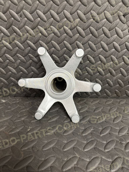Factory OEM Sprocket Hub Powder Coated Silver *USED* - Parts - Used