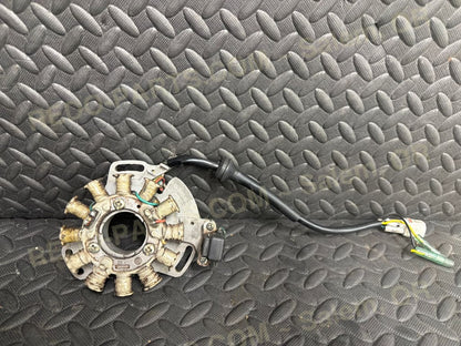 Factory OEM Stator with Adjustable Timing Plate. Square Plug. *USED*. - Parts - Used