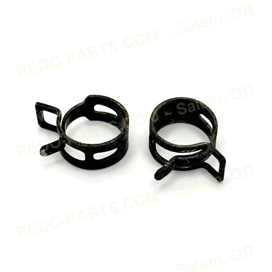 Factory OEM Steam Tube Clamps Set of 2 Stock Photo *USED* Parts - Used