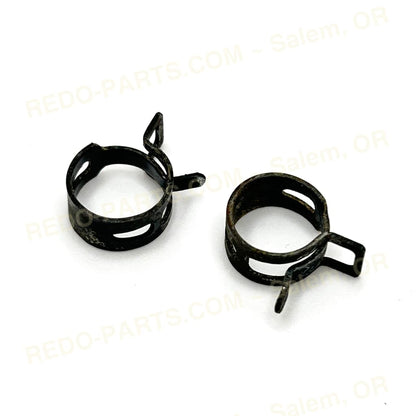 Factory OEM Steam Tube Clamps Set of 2 Stock Photo *USED* Parts - Used