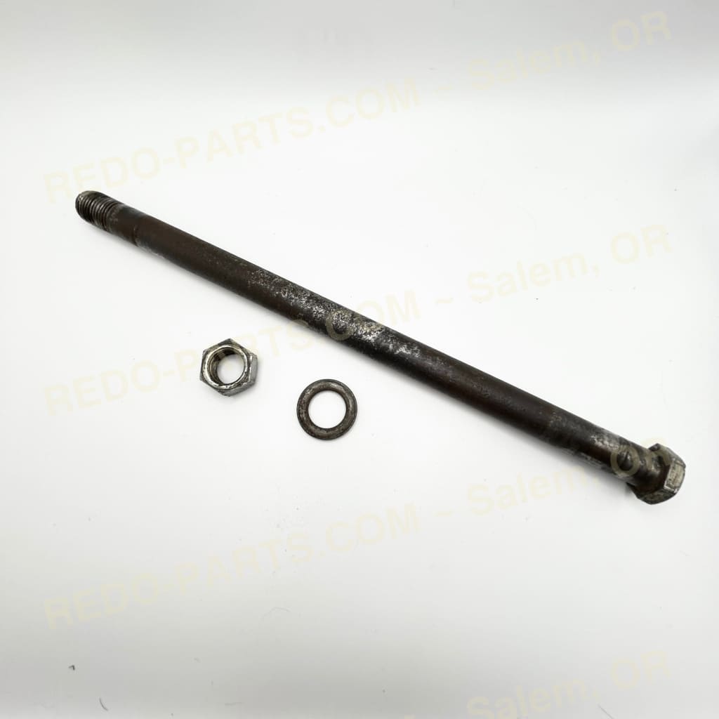 Factory OEM Swingarm Bolt w- Washer and Nut Stock Photo *USED* Parts - Used