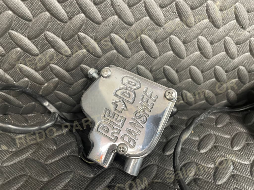 Factory OEM Thumb Throttle Polished with Redo Banshee Cap *USED* Parts - Used