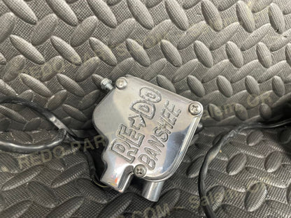 Factory OEM Thumb Throttle Polished with Redo Banshee Cap *USED* Parts - Used