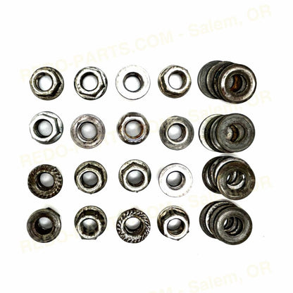 Factory OEM Wheel Nuts w/ Washers - Set of 16 Stock Photo *Used* Parts - Used