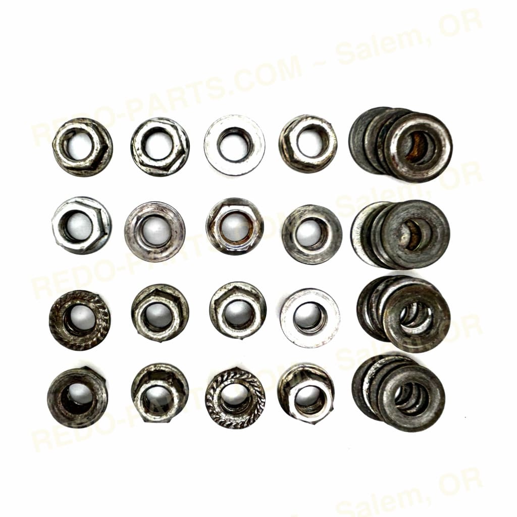 Factory OEM Wheel Nuts w/ Washers - Set of 16 Stock Photo *Used* Parts - Used