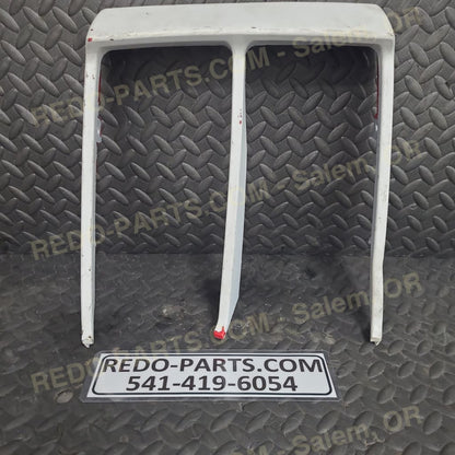 Factory Radiator Cover Red Painted White *USED* Parts - Used