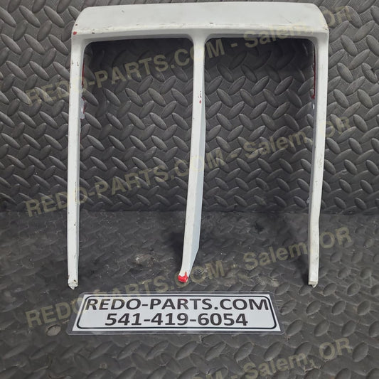 Factory Radiator Cover Red Painted White *USED* Parts - Used