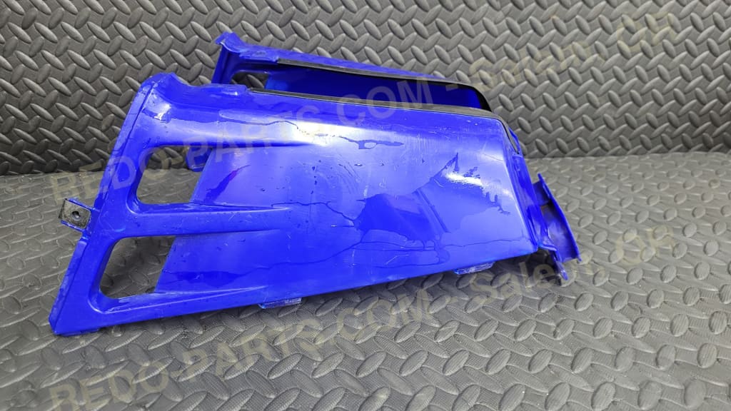 Factory Fuel Tank Cover Blue *USED* Parts - Used
