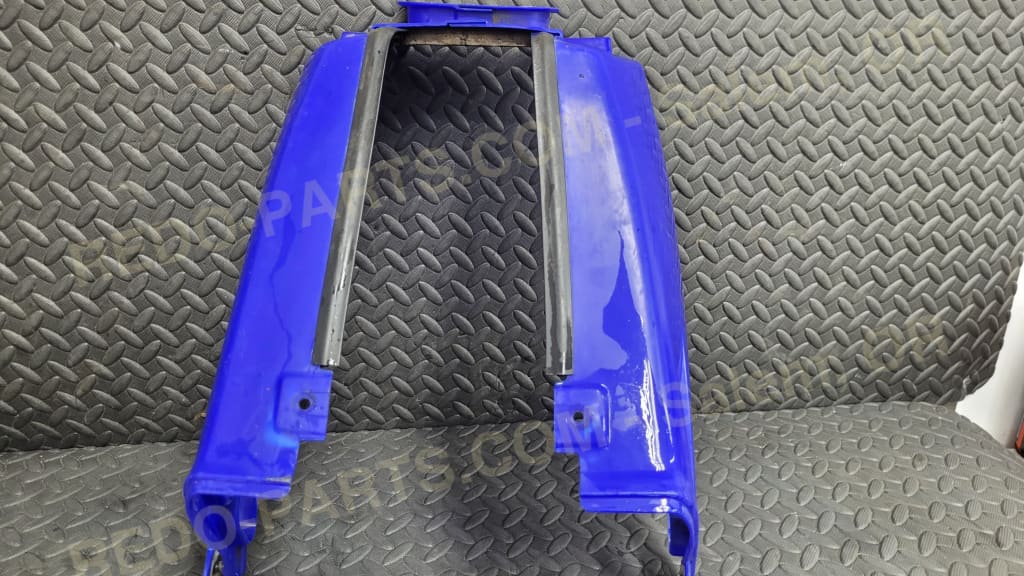 Factory Fuel Tank Cover Blue *USED* Parts - Used
