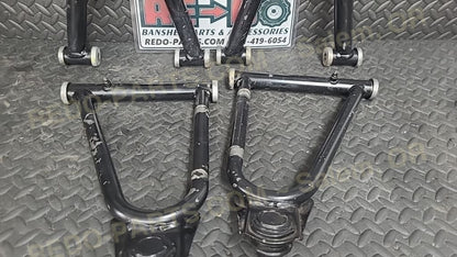 Factory Upper and Lower A-arms Set of 4 Black *USED* Parts - Used